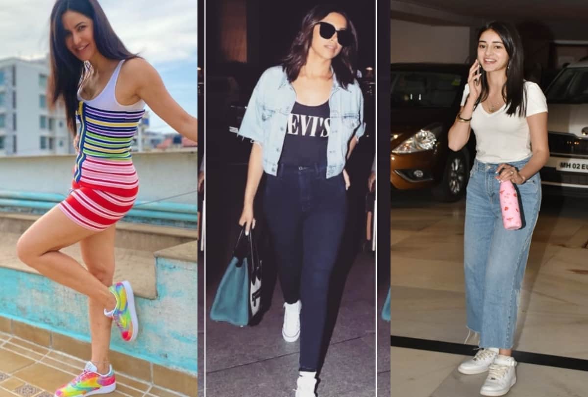 bollywood divas ditched high heels for comfort and wear sneakers