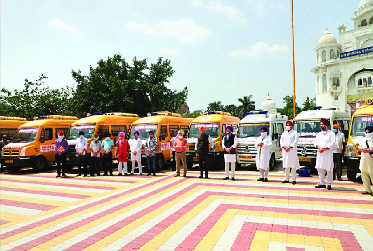 Gurdwara Prabandhak Committee started 12 free ambulances