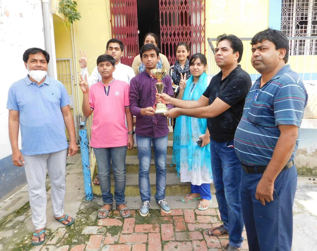Brijesh in the CBSE 10th topper with 98.2% marks