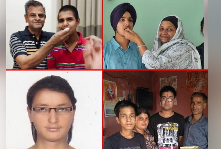 CBSE 10th Result: Blind School Chandigarh students performed well in the CBSE 10th exam