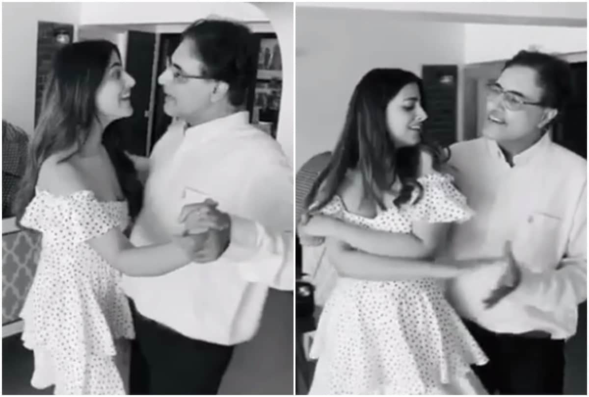Kriti Sanon Sister Nupur Sanon Dance With Father Video Goes Viral