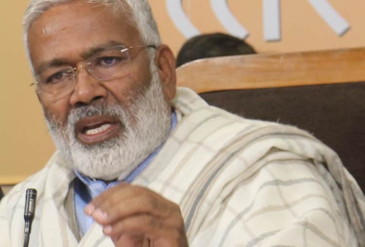 bjp state president swatantra dev singh addresses party activist
