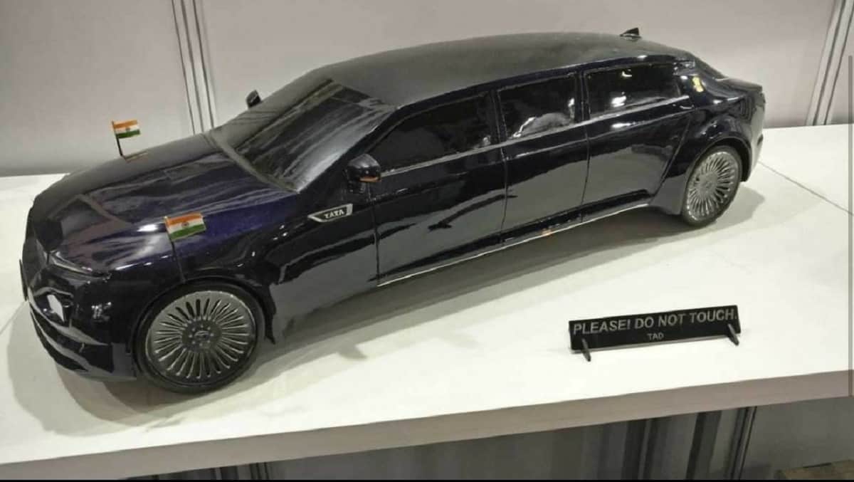 NID students make Tata Garuda concept scale model of presidential limousine for PM Narendra Modi Car Fleet
