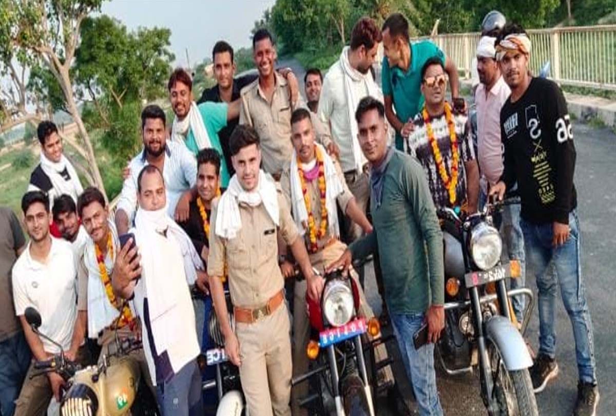 Four constable suspended in auraiya