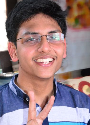 Aditya became state topper with 99.4 percent marks