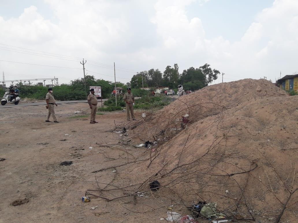 Notice to seven encroachers, three vehicles seized