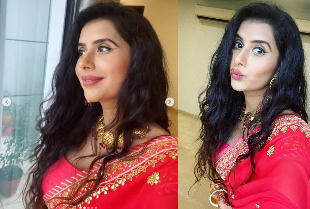 sushmita sen sister in law and tv actress charu asopa doing sawan ki puja in traditional look
