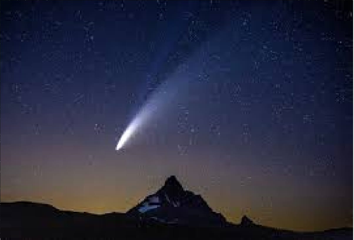 ladakh latest news in hindi, Comet visible in northern hemisphere