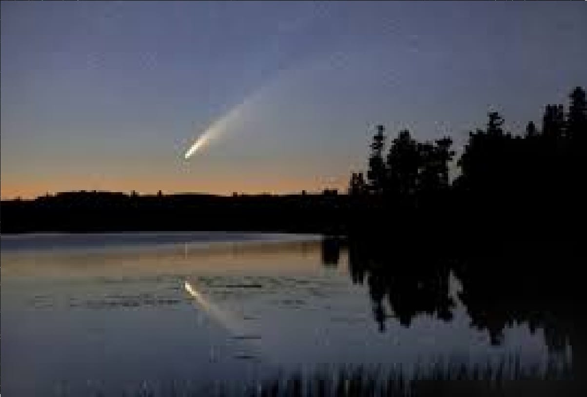 ladakh latest news in hindi, Comet visible in northern hemisphere