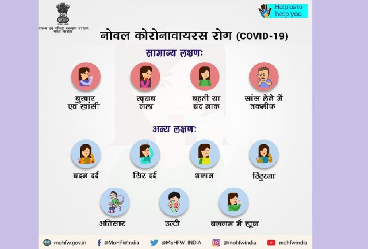 Covid Symptoms updates today: Not only cold, cough and fever but loss of smell and taste are Coronavirus Symptoms in hindi