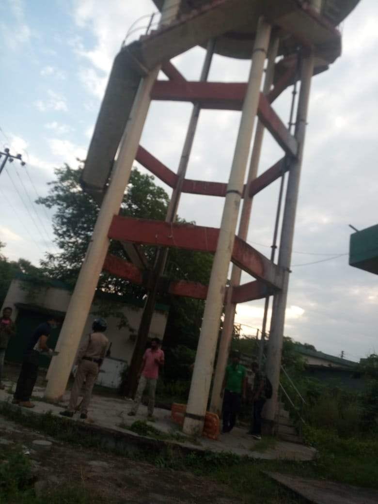 Dead body found hanging in water tank railing
