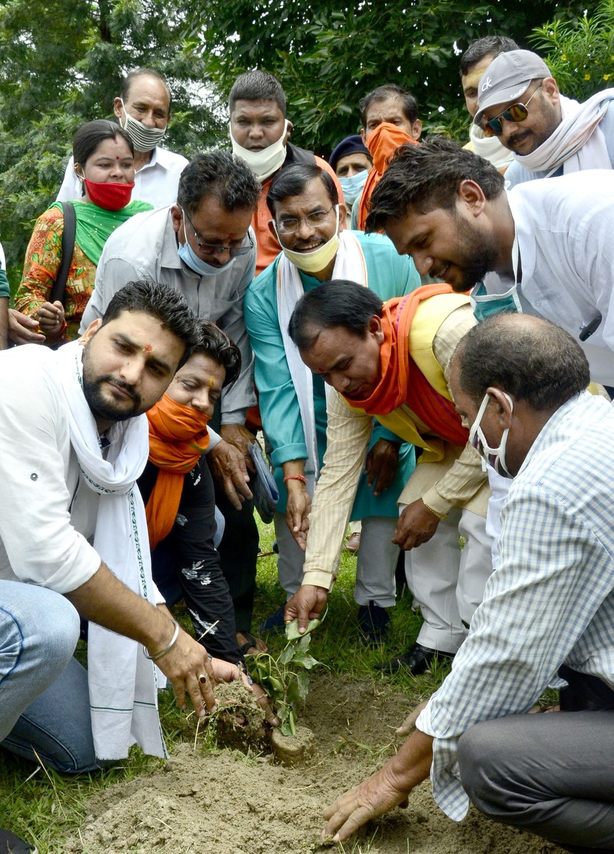 Minister of State did plantation in NIT campus