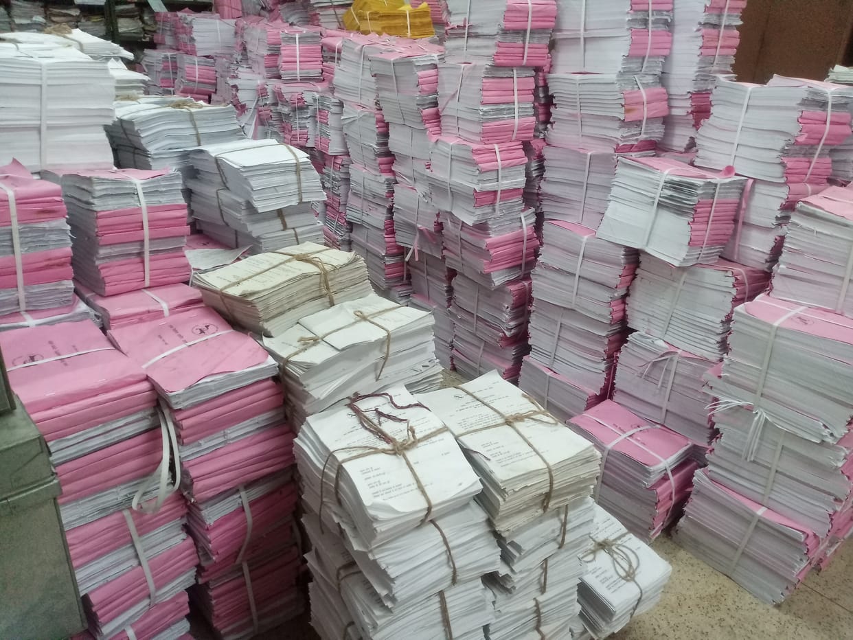 Ten lack voter list paper came in jhansi