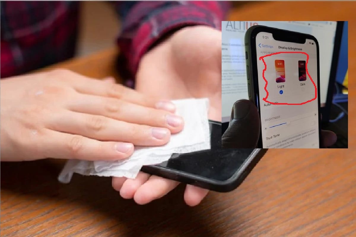 Smartphone ruining from hand sanitizer know about it