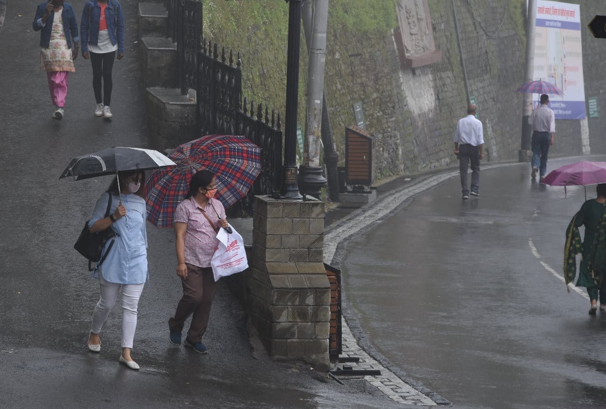 himachal weather report rain in Dharamshala shimla and dalhousie