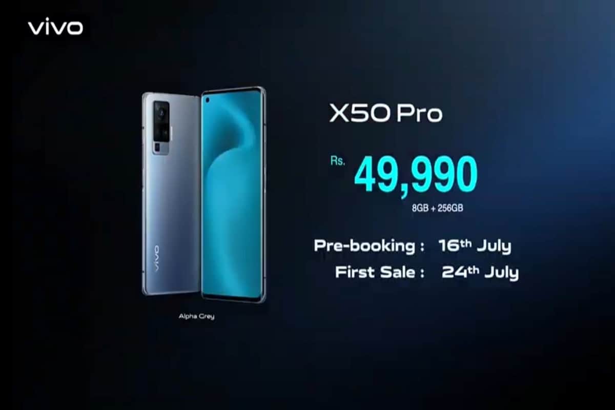 VIVO X50 PRO and VIVO X50 Smartphone launched in India with gimbal system camera