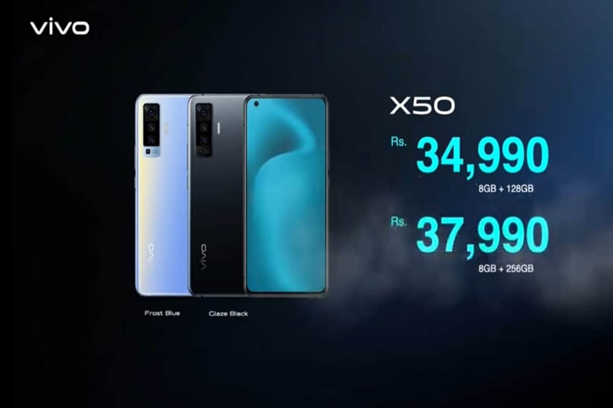 VIVO X50 PRO and VIVO X50 Smartphone launched in India with gimbal system camera