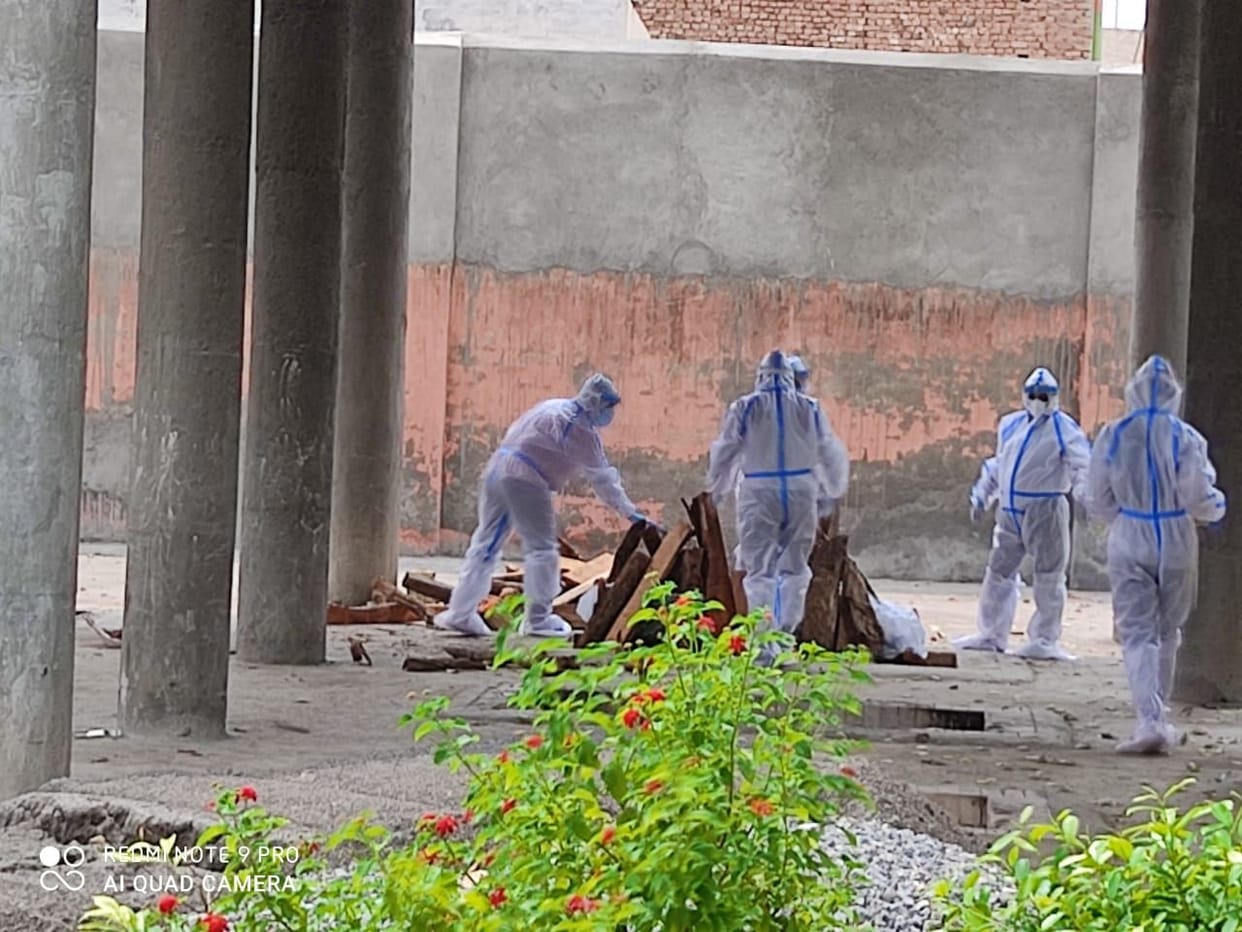 Corona positive old man died, 7th death in district