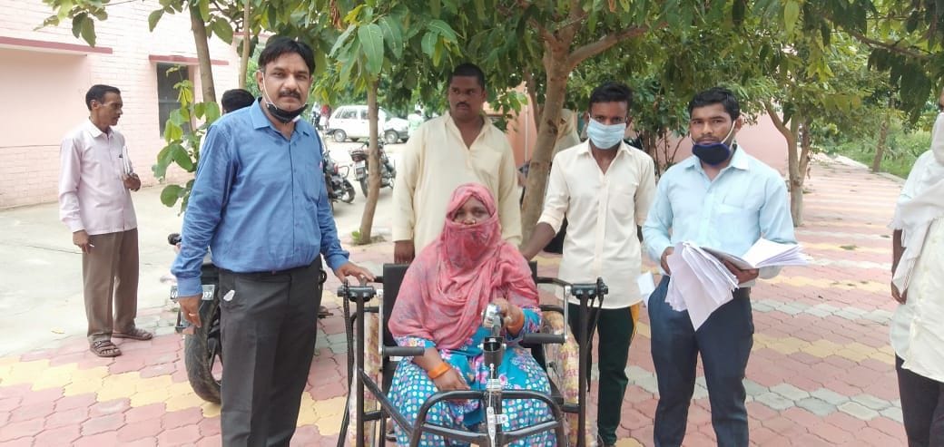 Distributed tri-bicycles to the differently-abled