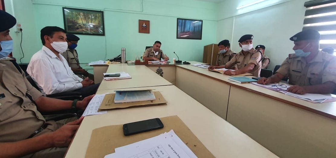 Crime Meeting in Almora