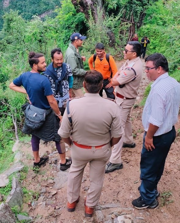 After questioning, all four trekkers were sent home