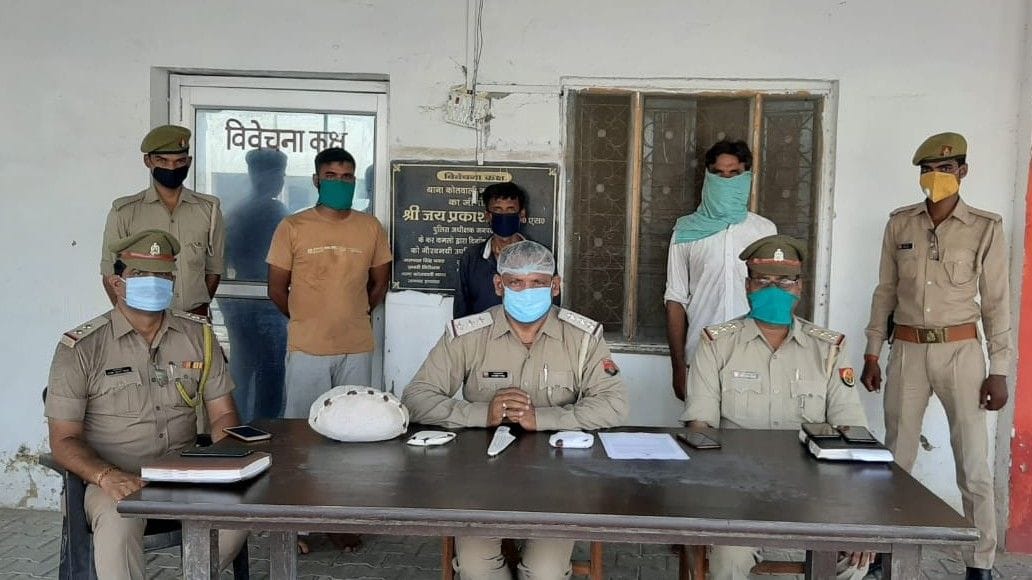 Hathras: Kotwali Sadar Police arrested three in separate cases