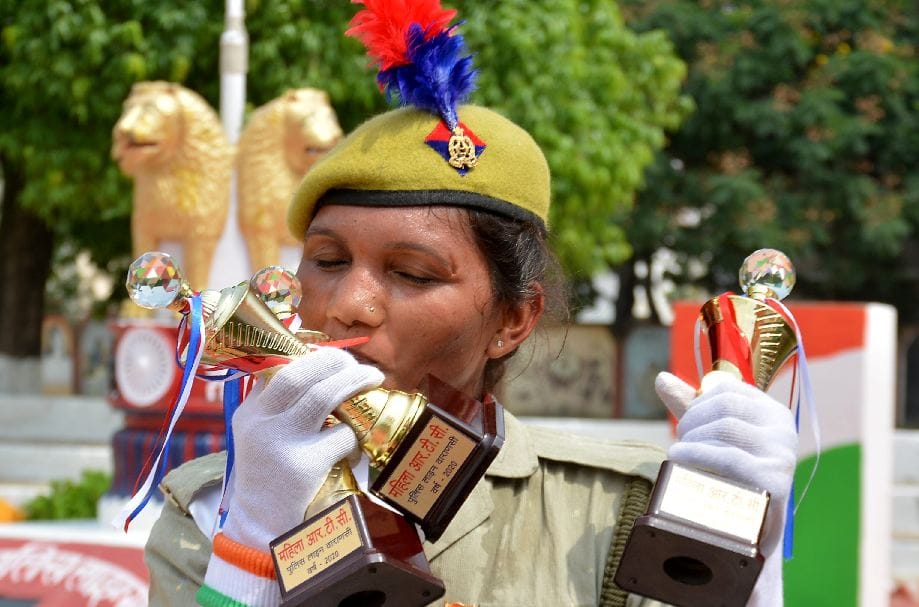 347 women recruits become part of Uttar Pradesh police, swearing in police line