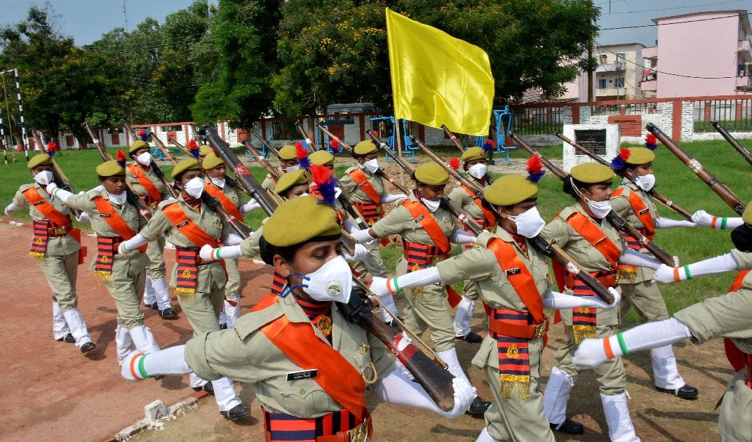 347 women recruits become part of Uttar Pradesh police, swearing in police line