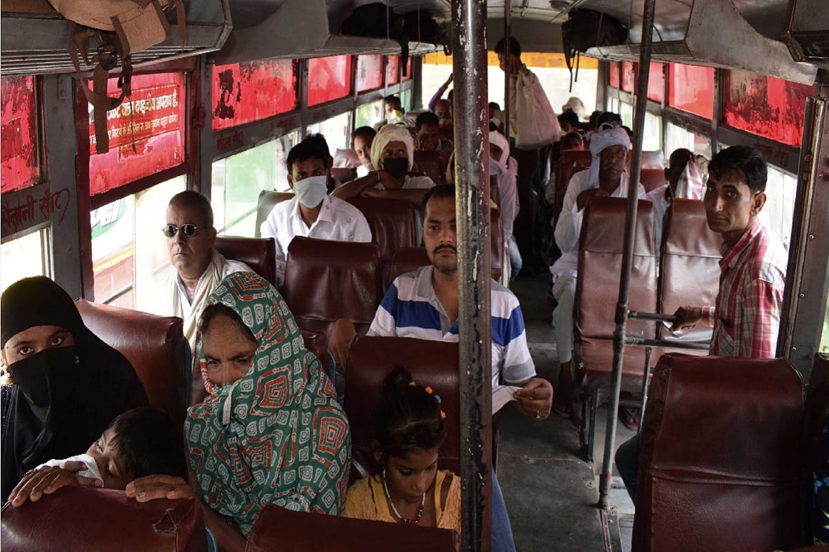 Amar Ujala Live Report: SOP have being violated at Bhesali bus stand in Meerut