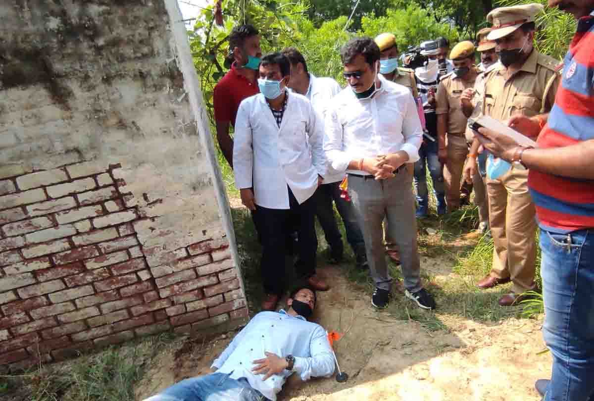 Kanpur Encounter: Crime scene recreate in bikru village by sit team