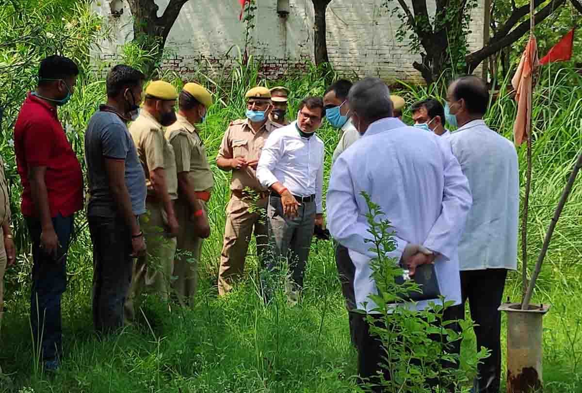 Kanpur Encounter: Crime scene recreate in bikru village by sit team
