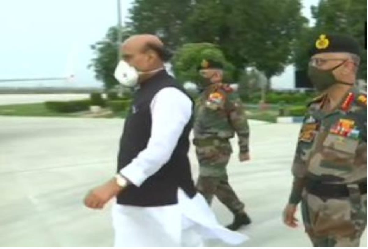 Calling brave hearts of Galvan, Rajnath singh praised the soldiers