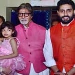 परिवार के साथ अमिताभ बच्चन