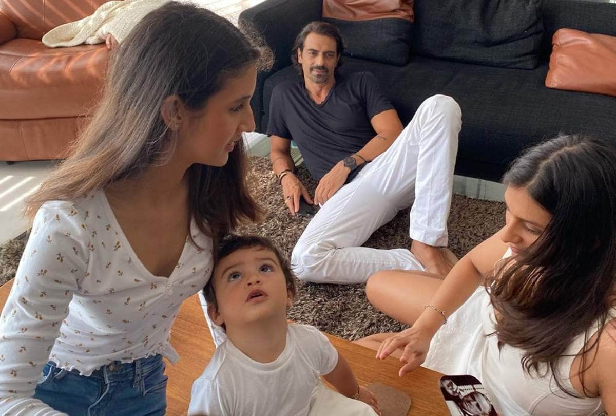 Arjun Rampal And Gabriella Demetriades Share First Photos Of Arik Rampal On His Birthday