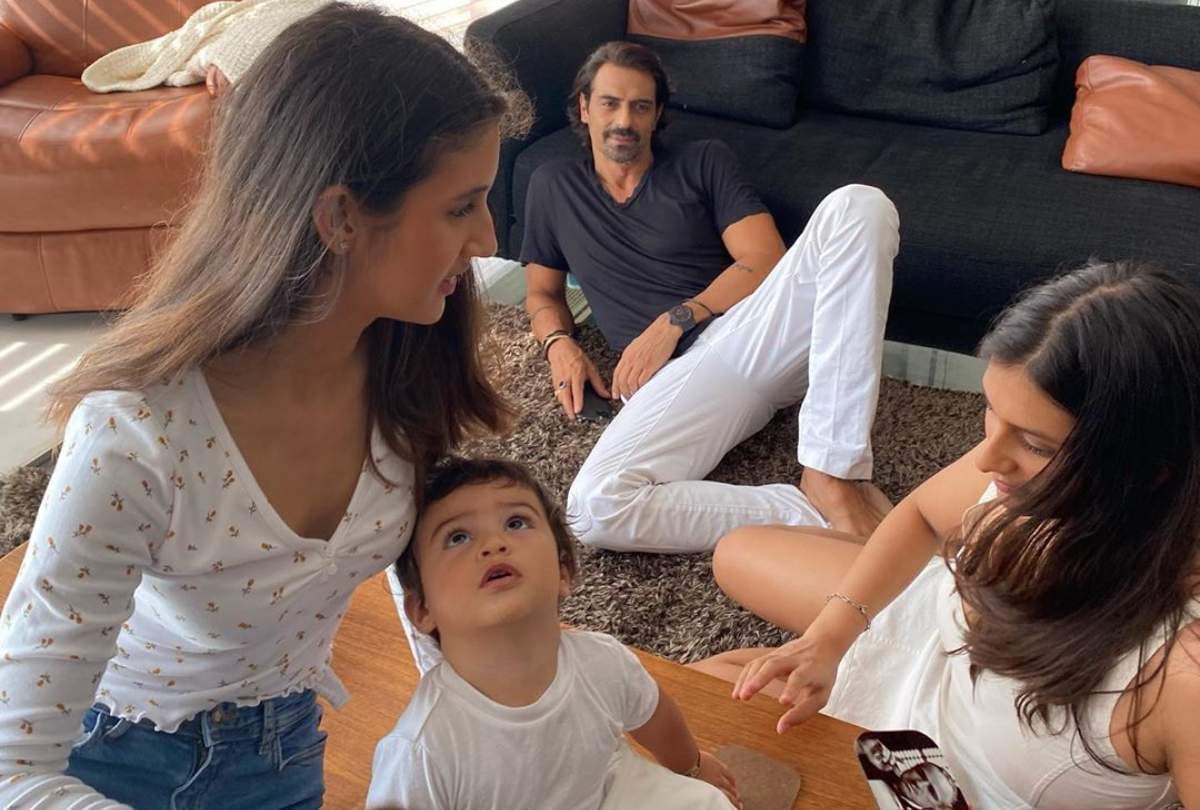 Arjun Rampal And Gabriella Demetriades Share First Photos Of Arik Rampal On His Birthday