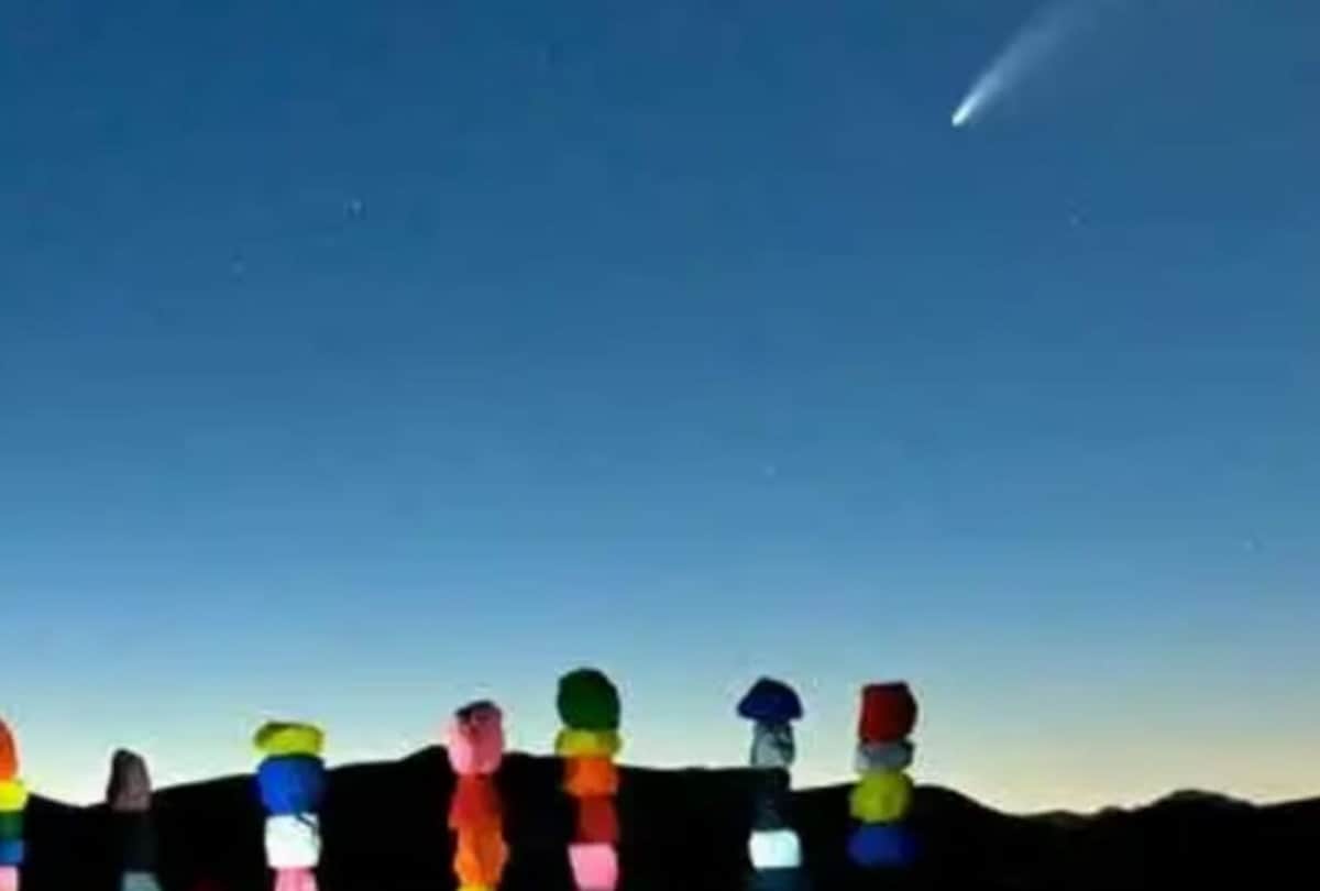 special Astronomical event story update fireworks will in sky after Comet moving towards Sun   image