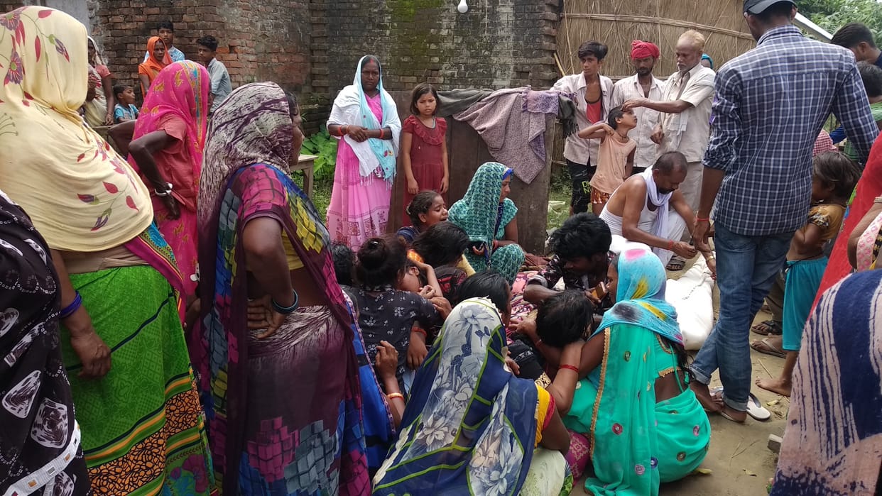 Elderly death due to drowning in Pokhari