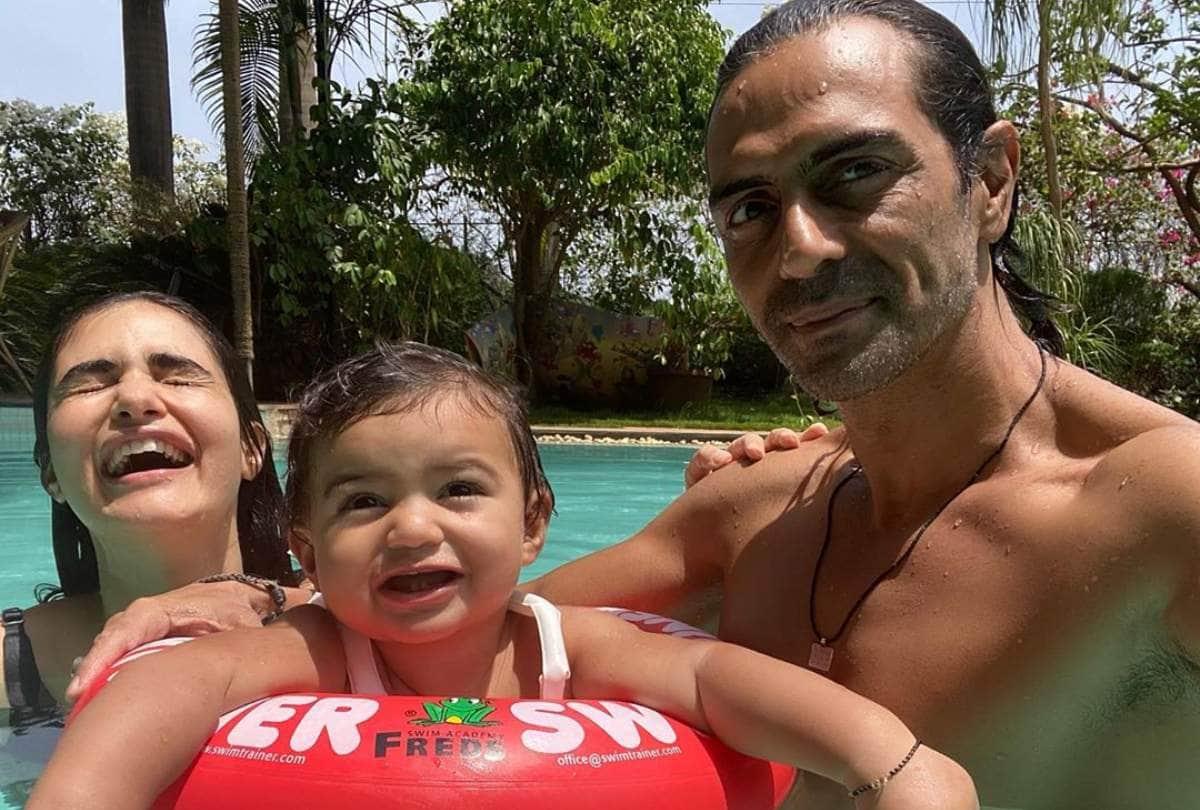 Arjun Rampal And Gabriella Demetriades Share First Photos Of Arik Rampal On His Birthday