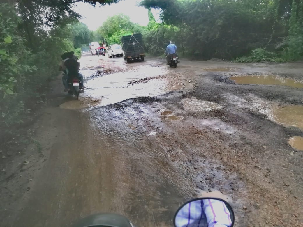 Road worth Rs 7.67 crore broken in five years