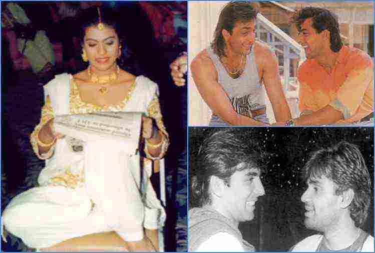 salman khan sanjay dutt to kajol these celebs unseen throwback photos