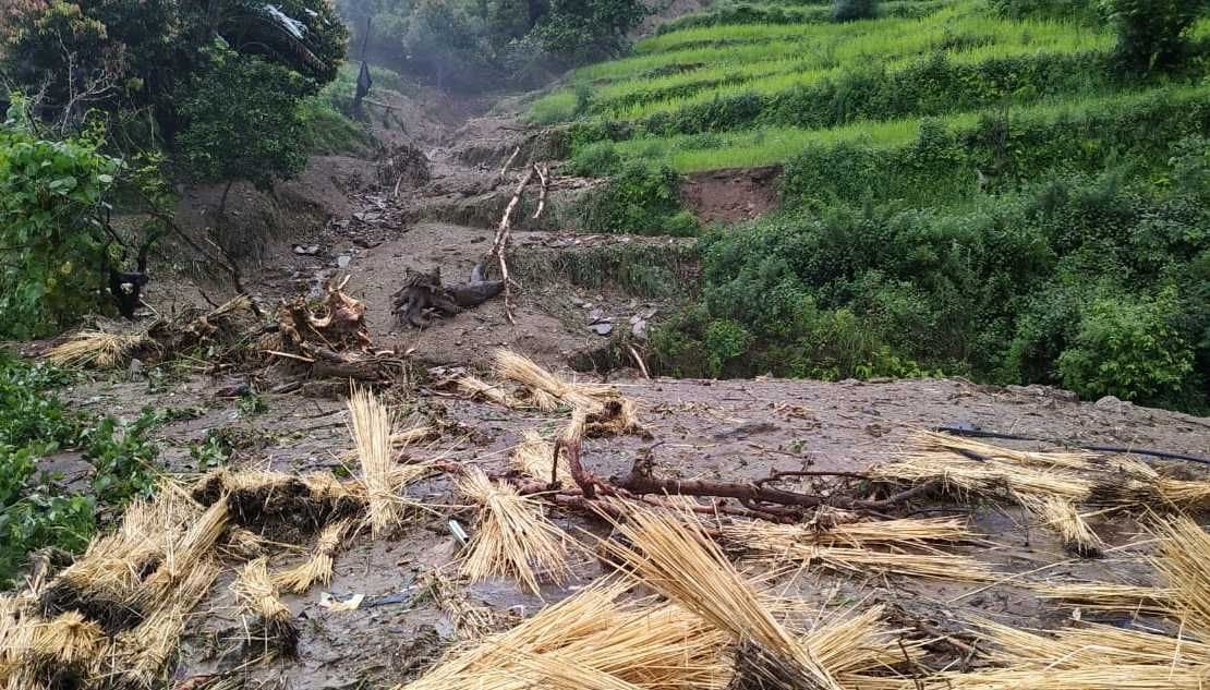 Rain caused havoc in Belkhet region