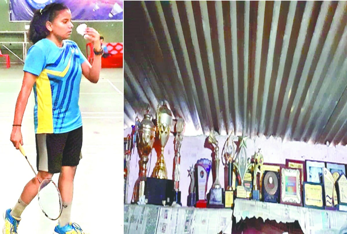 District Badminton Champion Radha Thakur facing with poverty in Agra