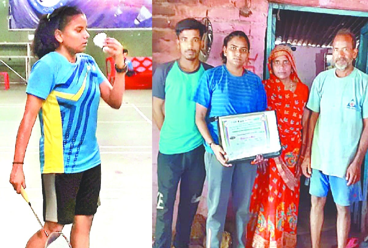 District Badminton Champion Radha Thakur facing with poverty in Agra