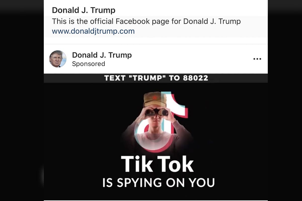 Tiktok Ban in US: President Donald Trump Give TikTok Ban Advertisements On Facebook And Instagram Pages