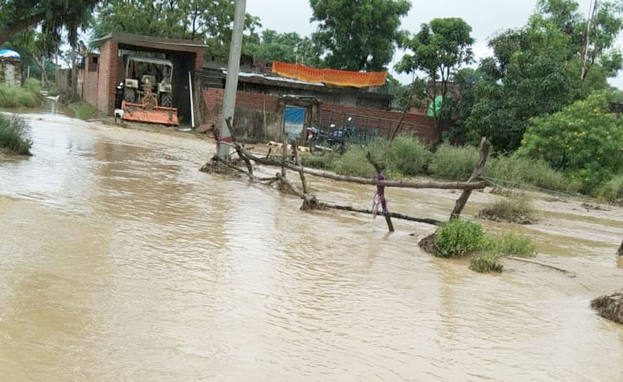 flood in balrampur