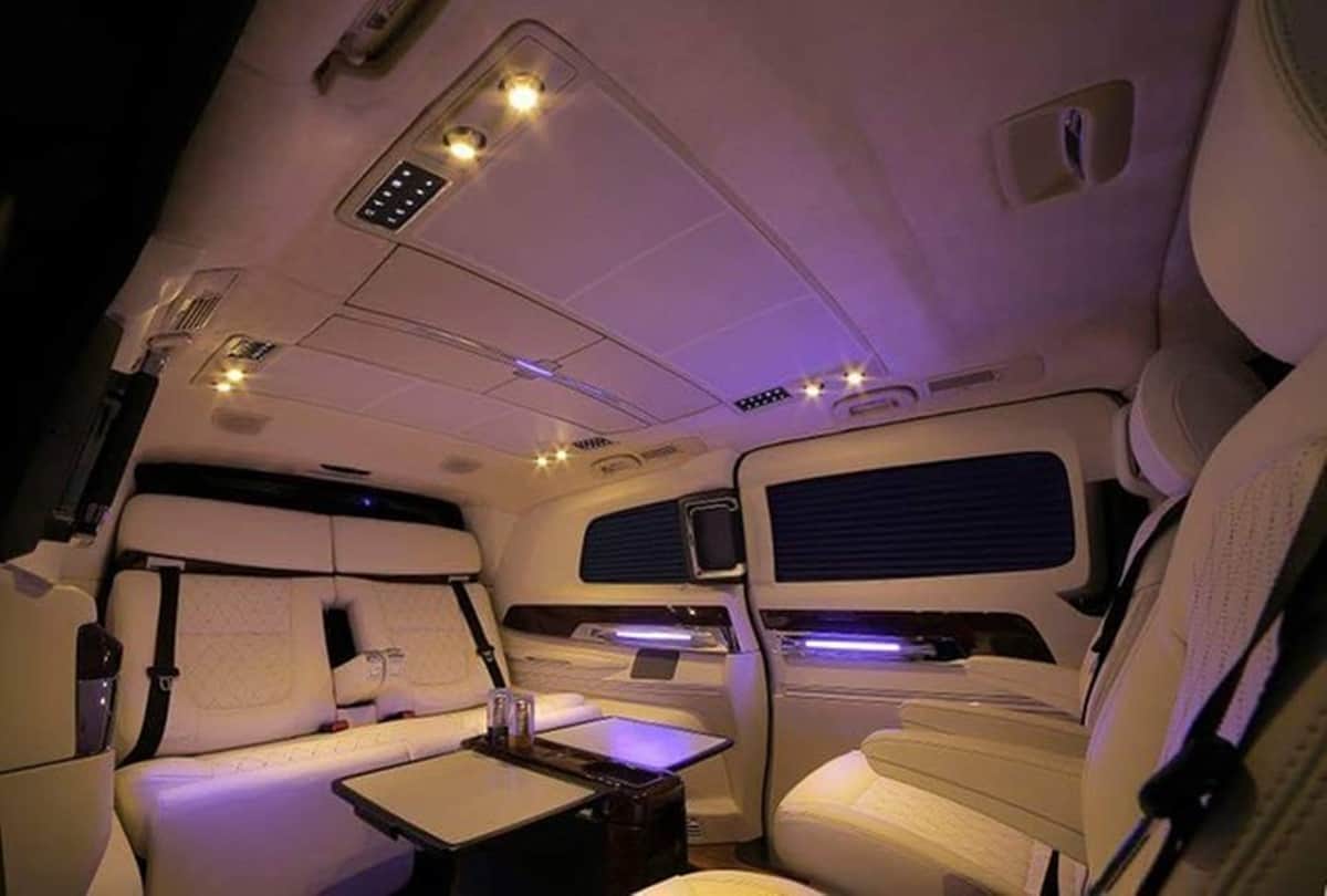 Hrithik Roshan Mercedes Benz V Class Customized Look See Inside Pics