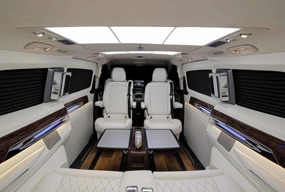 Hrithik Roshan Mercedes Benz V Class Customized Look See Inside Pics