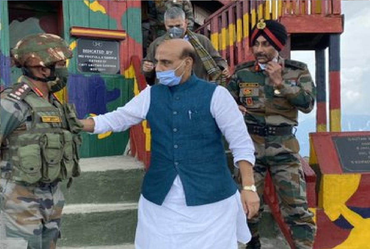 Calling brave hearts of Galvan, Rajnath singh praised the soldiers