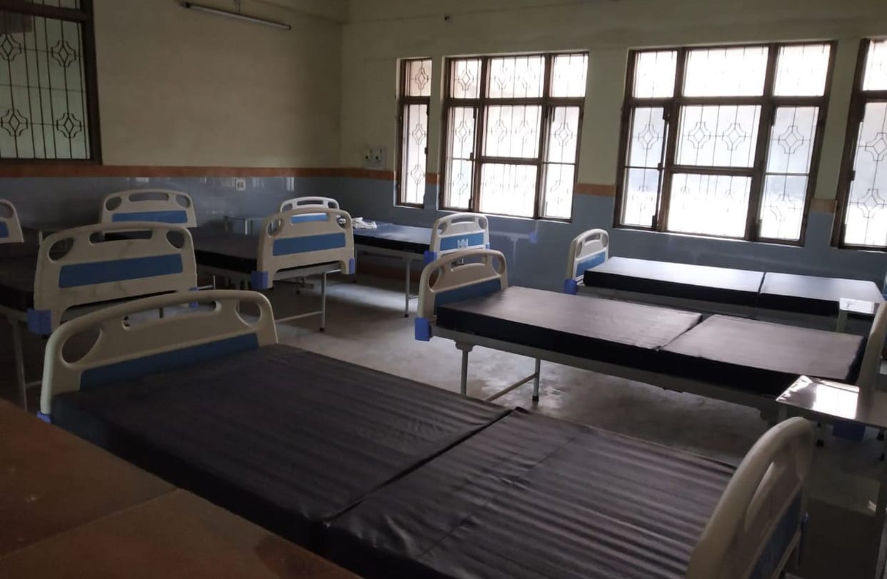 Aligarh: 100-bed L-1 hospital becomes ward in six days from  junk yard
