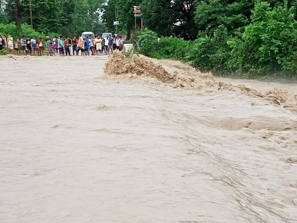 Flood in Tanakpur